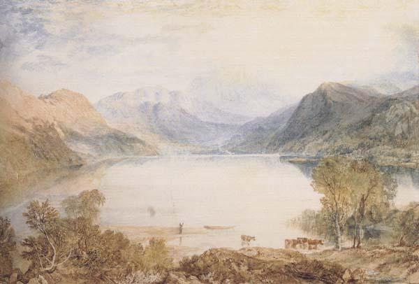 Joseph Mallord William Truner Ullswater from Gowbarrow Park Walter Fawkes Gallery(mk47) Spain oil painting art